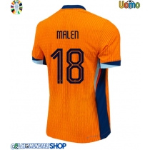 Maglie da calcio Olanda Donyell Malen #18 Prima Maglia Europei 2024 Manica Corta